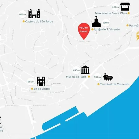 Sao Vicente @ Heart Of Alfama リスボン